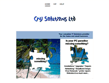 Tablet Screenshot of cnjsolutions.co.uk